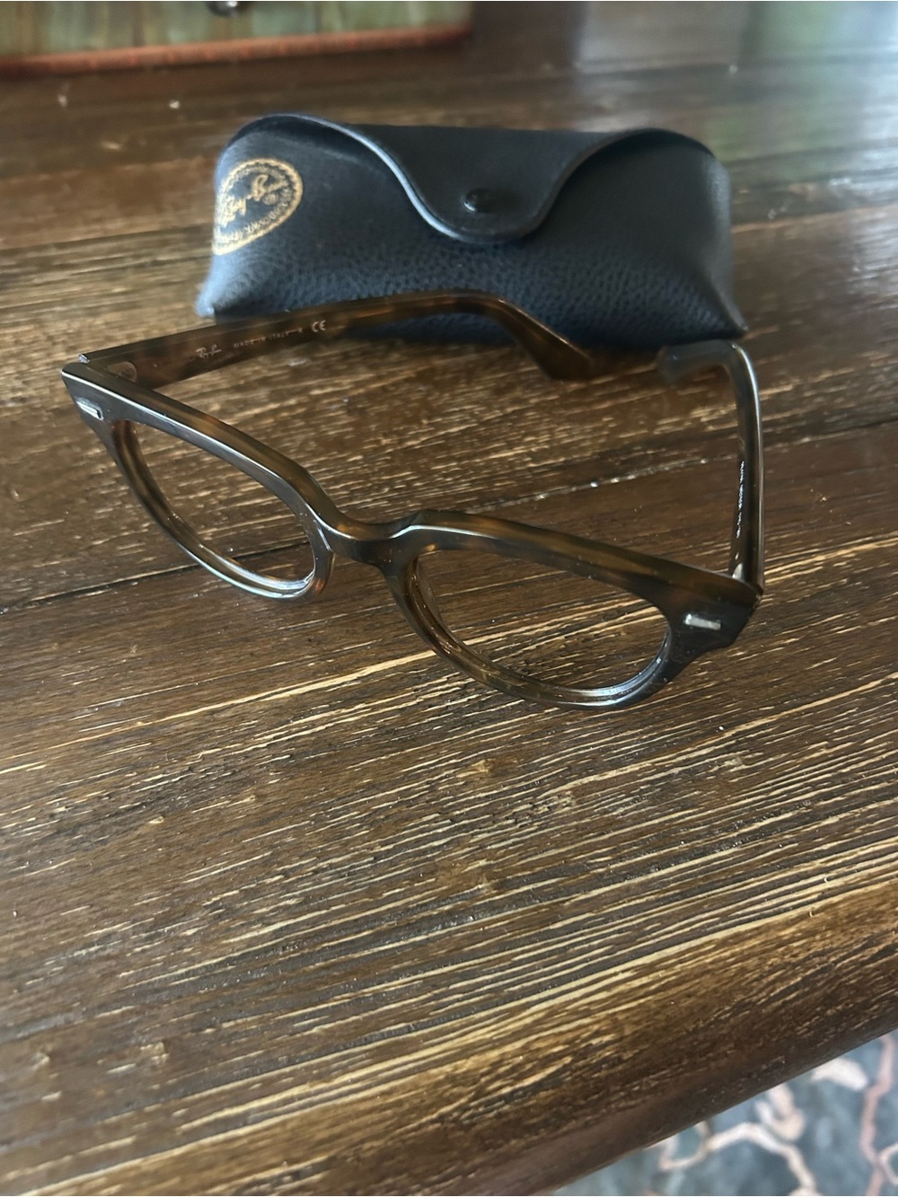 Ray-Ban Brown Tortoiseshell Meteor Frames Glasses 50-20-150